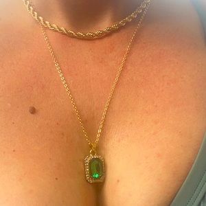 Emerald necklace